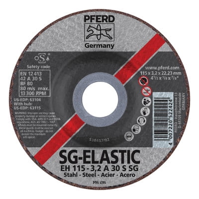 Aluminum 1/8 in Thick Depressed Center Wheel 4 1/2 in Dia 5/8 in Arbor 46 Pack Aluminum 1/8 in Thick Depressed Center Wheel 4 1/2 in Dia 5/8 in Arbor 46 Pack